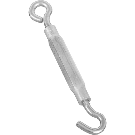 National 5/16 In. x 9 In. Zinc Hook & Eye Turnbuckle N221879